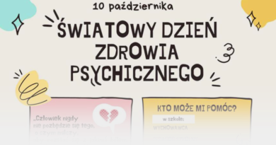 Światowy Dzień Zdrowia Psychicznego w naszej szkole.